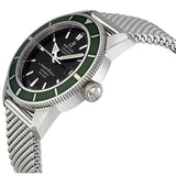 Breitling Superocean Heritage 42mm Chronograph Green Bezel Mens Watch - A1732136