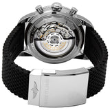 Breitling Superocean Heritage B01 Chronograph 44 Blue Dial Black Mesh Bracelet Watch for Men - AB0162121C1S1