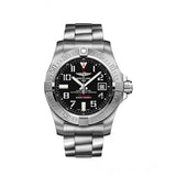 Breitling Avenger II Seawolf Stainless Steel 45mm Black Dial Mens Watch - A1733110/BC31