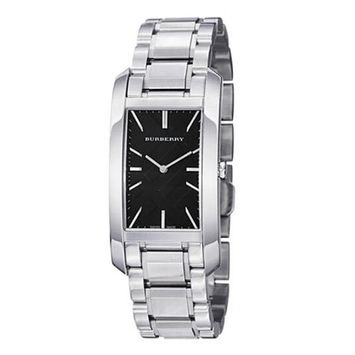 Burberry Heritage Black Dial Silver Stainless Steel Strap Watch for Women - BU9501