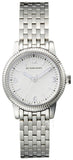 Burberry Utilitarian White Dial Silver Steel Strap Watch for Women - BU7856
