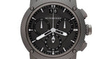 Burberry Endurance Chronograph Quartz Black Dial Black Steel Strap Watch For Men - BU9801