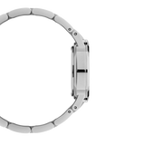 Daniel Wellington Iconic Link Unitone Silver Dial Silver Steel Strap Watch For Women - DW00100402