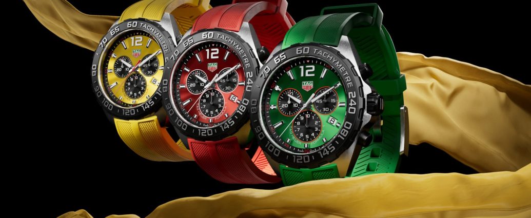 Tag Heuer Formula 1 Yellow Dial Watch for Men - CAZ101AM.FT8054