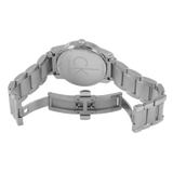 Calvin Klein City Grey Dial Silver Steel Strap Watch for Women - K2G23144