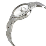 Calvin Klein Snake Silver Dial Silver Steel Strap Watch For Women - K6E23146