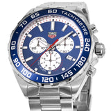 Tag Heuer Formula 1 Blue Dial Silver Steel Strap Watch for Men - CAZ1018BA0842