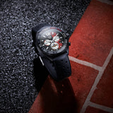 Tag Heuer Formula 1 Indy 500 Limited Edition Chronograph Black Dial Black Rubber Strap Watch for Men - CAZ101AD.FT8024