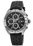 Tag Heuer Formula 1 Calibre 16 Black Dial Black Leather Strap Watch for Men - CAZ2010.FT8024