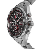 Tag Heuer Formula 1 Chronograph Senna Grey Dial Silver Steel Strap Watch for Men - CAZ201D.BA0633