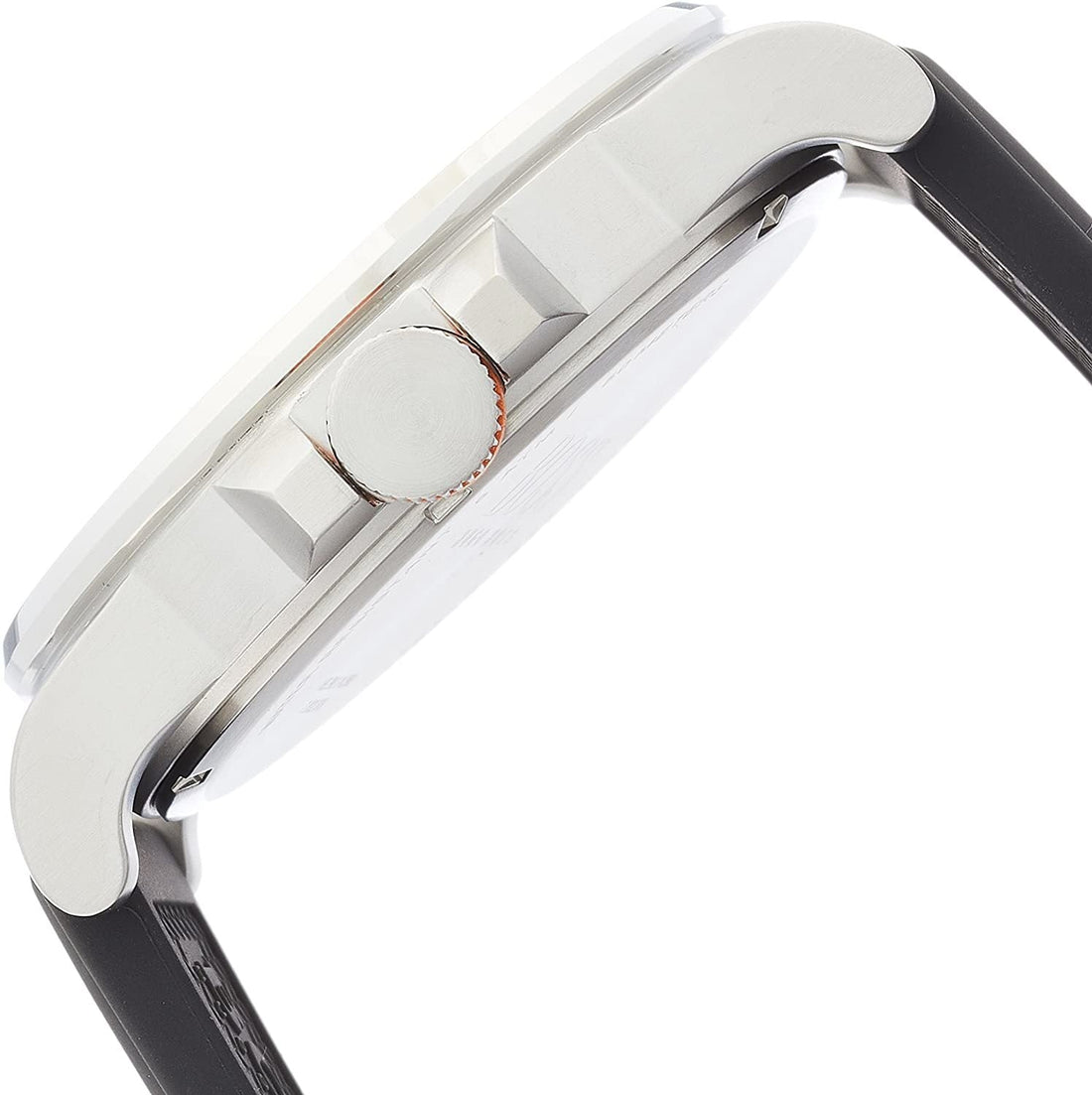 Hugo Boss Detroit Sport Analog Grey Dial Grey Rubber Strap Watch For Men - 1550007