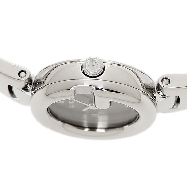 Gucci Guccisima Quartz Black Dial Silver Steel Strap Watch For Women - YA134501