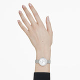 Swarovski Certa Crystals Silver Dial Silver Steel Strap Watch for Women - 5673022