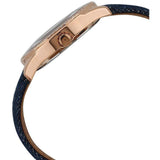 Guess Little Flirt Quartz Blue Dial Blue Leather Strap Watch For Women - W0456L6