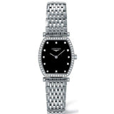 Longines La Grande Classique de Longines Black Dial Silver Mesh Bracelet Watch for Women - L4.288.0.58.6