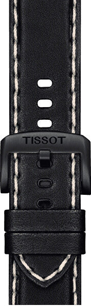 Tissot Chrono XL Vintage Chronograph Black Dial Black Leather Strap Watch For Men - T116.617.36.052.02