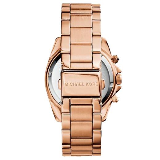 Michael Kors Blair Rose Gold Dial Rose Gold Steel Strap Watch for Women - MK5263