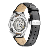 Citizen Tsuyosa Automatic Grey Dial Black Leather Strap Watch for Men - NK5010-01H