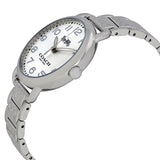 Coach Delancey White Dial Silver Steel Strap Watch for Women - 14502495