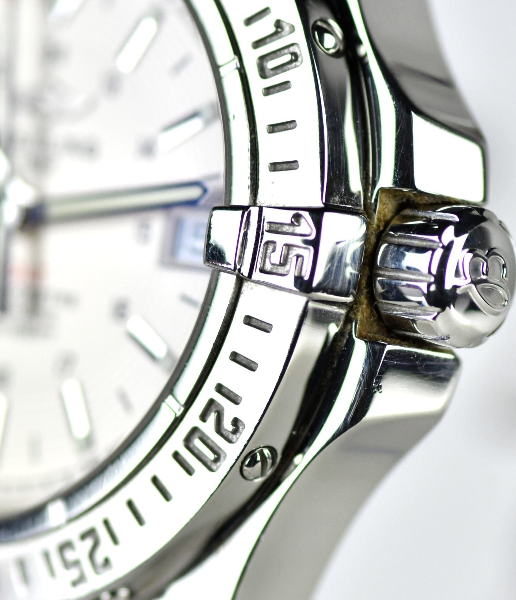 Breitling Colt 44mm Automatic Silver Dial Black Leather Mens Watch - A1731311/G820/428X