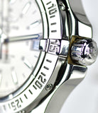 Breitling Colt 44mm Automatic Silver Dial Black Leather Mens Watch - A1731311/G820/428X