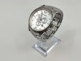 Emporio Armani Sportivo Chronograph Silver Dial Silver Steel Strap Watch For Men - AR5963