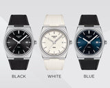 Tissot PRX 40 White Dial White Rubber Strap Watch For Men - T137.410.17.011.00