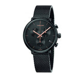 Calvin Klein High Noon Black Dial Black Mesh Bracelet Watch for Women - K8M27421