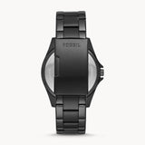 Fossil Riley Multifunction Black Dial Black Steel Strap Watch for Women - ES4519