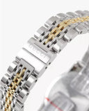 Gucci G Timeless Diamonds Mother of Pearl Dial Two Tone Mesh Bracelet Watch for Women - YA126513