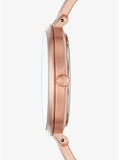 Michael Kors Jaryn Rose Gold Dial Rose Gold Steel Strap Watch For Women - MK3547