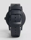 Emporio Armani Luigi Quartz White Dial Black Rubber Strap Watch For Men - AR11136