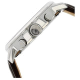 Tommy Hilfiger Aiden Quartz Black Dial Brown Leather Strap Watch for Men - 1791309