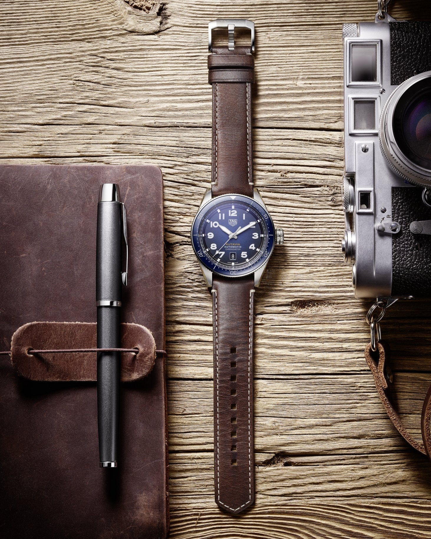 Tag Heuer Autavia Automatic Grey Dial Watch for Men - WBE5114.FC8266