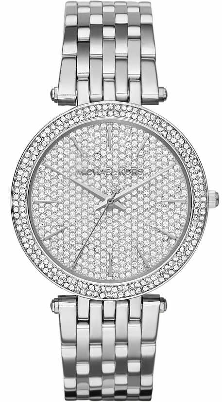 Michael Kors Darci Silver Dial Silver Steel Strap Watch for Women - MK3437