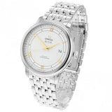 Omega De Ville Prestige Co Axial Silver Dial Silver Steel Strap Watch for Men - 424.10.40.20.02.004