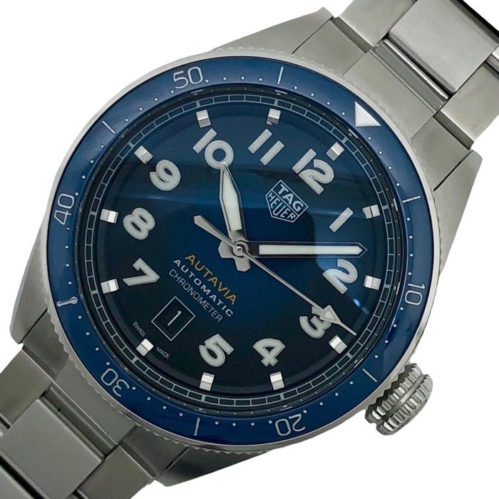 Tag Heuer Autavia Blue Dial Watch for Men - WBE5116.EB0173