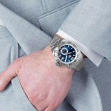 Tag Heuer Formula 1 Calibre 6 Automatic Blue Dial Silver Steel Strap Watch for Men - WAZ2014.BA0842