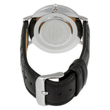 Daniel Wellington Classic Reading White Dial Black Leather Strap Watch For Women - DW00100058