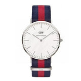 Daniel Wellington Classic Oxford White Dial Two Tone Nylon Strap Watch For Men - DW00100015
