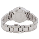 Daniel Wellington Iconic Link White Dial Silver Steel Strap Watch for Women - DW00100203