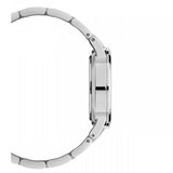 Daniel Wellington Iconic Link White Dial Silver Steel Strap Watch For Women - DW00100205