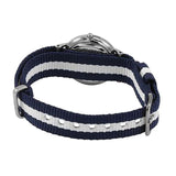 Daniel Wellington Classy Glasgow White Dial Two Tone NATO Strap Watch For Women - DW00100074