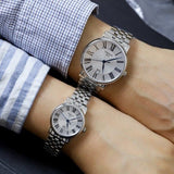 Tissot Carson Premium Silver Dial Silver Steel Strap Watch For Men - T122.410.11.033.00