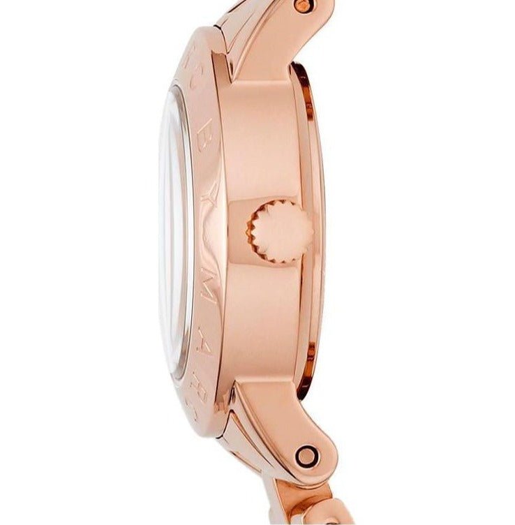 Marc Jacobs Amy Rose Gold Dial Rose Gold Steel Strap Watch for Women - MBM3219