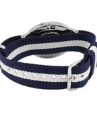 Daniel Wellington Classic Glasgow White Dial Two Tone NATO Strap Unisex Watch - DW00100047