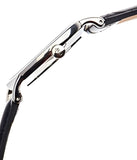 Daniel Wellington Dapper Reading White Dial Black Leather Strap Watch For Men - DW00100108