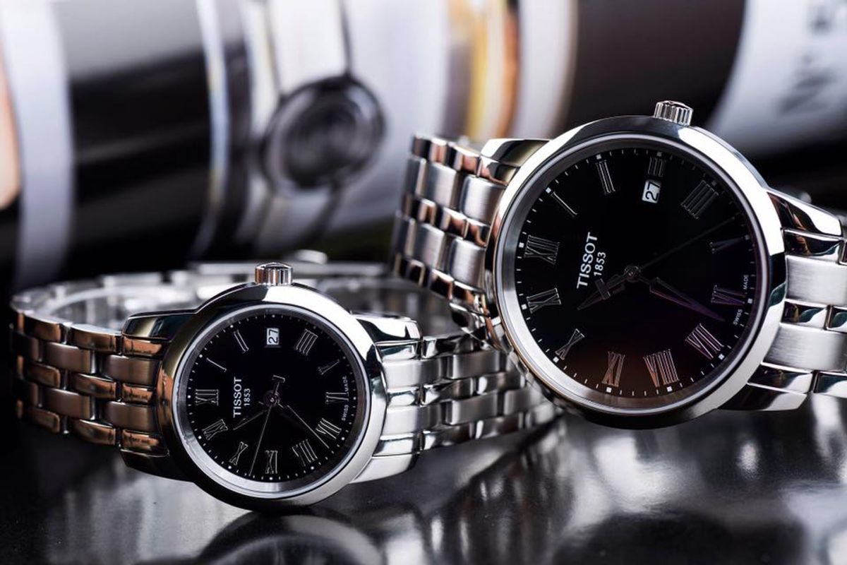 Tissot T Classic Dream Black Dial Watch For Women - T033.210.11.053.00