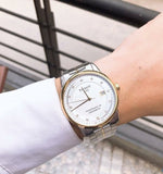 Tissot Luxury Powermatic 80 Silver Dial Silver Steel Strap Watch For Men - T086.408.22.036.00