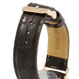 Daniel Wellington Classic York Black Dial Brown Leather Strap Watch For Women - DW00100140